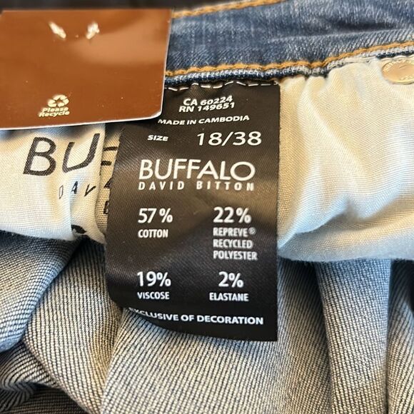 Buffalo David Bitton Mollie fit high rise stretch skinny jean Size 18 NWT - Picture 10 of 10